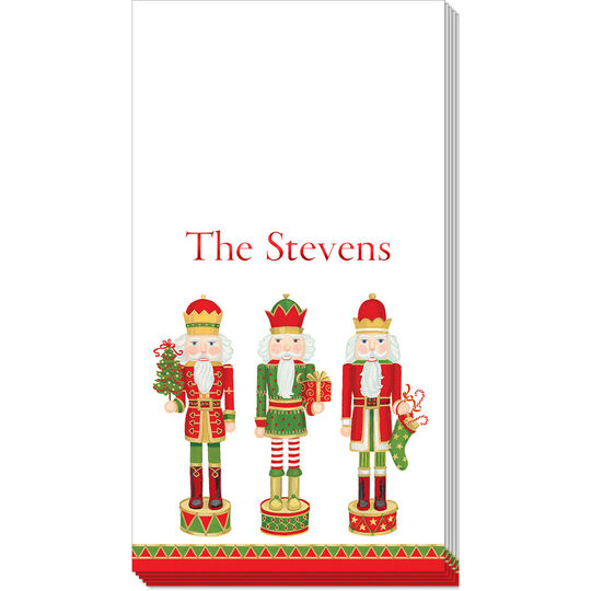Nutcracker Parade Caspari Guest Towels